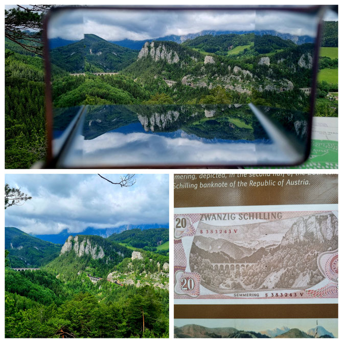 babebi-ontour.com, Hatschn&Haxln, durch ganz Österreich, Semmering, Wechselgebiet, 20 Schilling Blick, Kernstockwarte, Natur, Feuersalamander, Corona, Kirchberg, Semmeringbahn, Bahnfahrt, Nostalgiebahn, Kalvarienberg, Regenwanderung