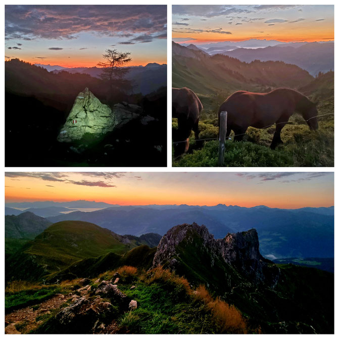 babebi-ontour.com, Hatschn&Haxln, durch ganz Österreich, Großarl, Großarltal, Sonnenaufgang, Schuhflicker, Schuhflickersee, Tal der Almen