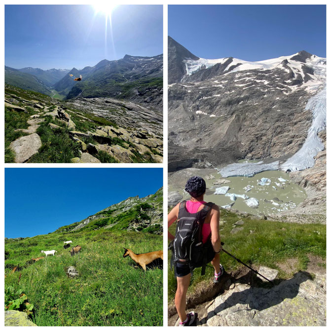 babebi-ontour.com, Hatschn&Haxln, durch ganz Österreich, Matrei, Osttirol, Gschlößtal, Prager Hütte, Auge Gottes, Felsenkapelle, Gletschersee, Großvenediger, Hochalpin, Panorama