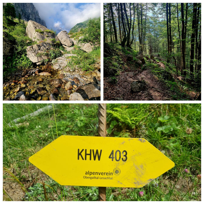 babebi-ontour.com, Hatschn&Haxln, durch ganz Österreich, Karnischer Höhenweg, Silian, Weitwandern, Wandern Dolomiten, Wandern Italien, Grenzwanderung, Panorama, Bergseen, KHW 403, Wandern Kärnten, Wandern Nassfeld, Bergtour, Mehrtagestour