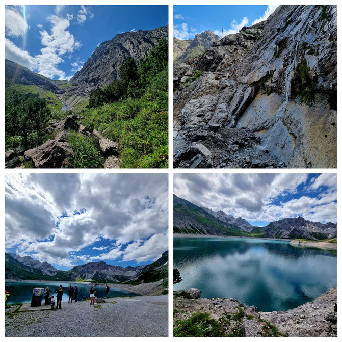 babebi-ontour.com, Hatschn&Haxln, durch ganz Österreich, Vorarlberg, Lünersee, Panorama, Wanderung, Wandern Schweiz, Bike&Hike, Brandnertal.