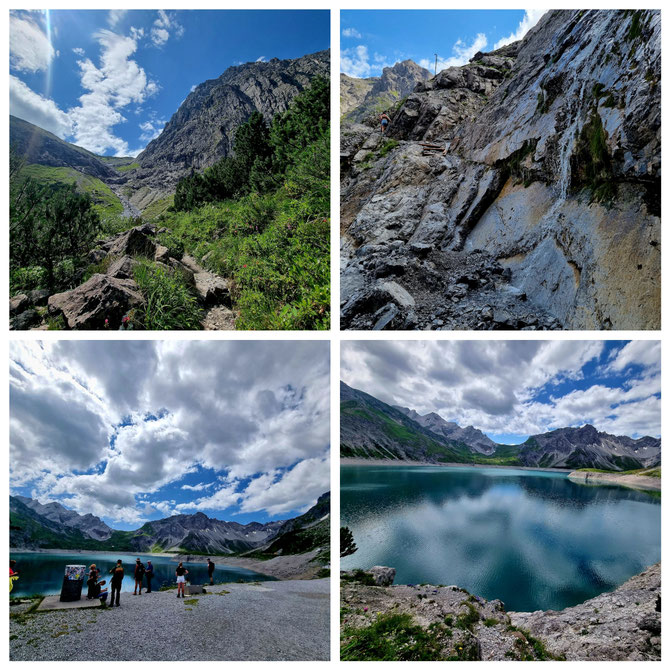 babebi-ontour.com, Hatschn&Haxln, durch ganz Österreich, Vorarlberg, Lünersee, Panorama, Wanderung, Wandern Schweiz, Bike&Hike, Brandnertal.