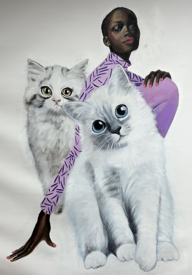 Anokyai, oil & canvas, 100 x 140 cm, 2025