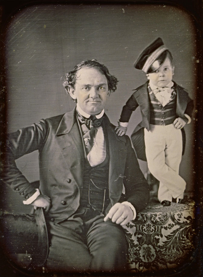 バーナムとトム・サム(1850年)