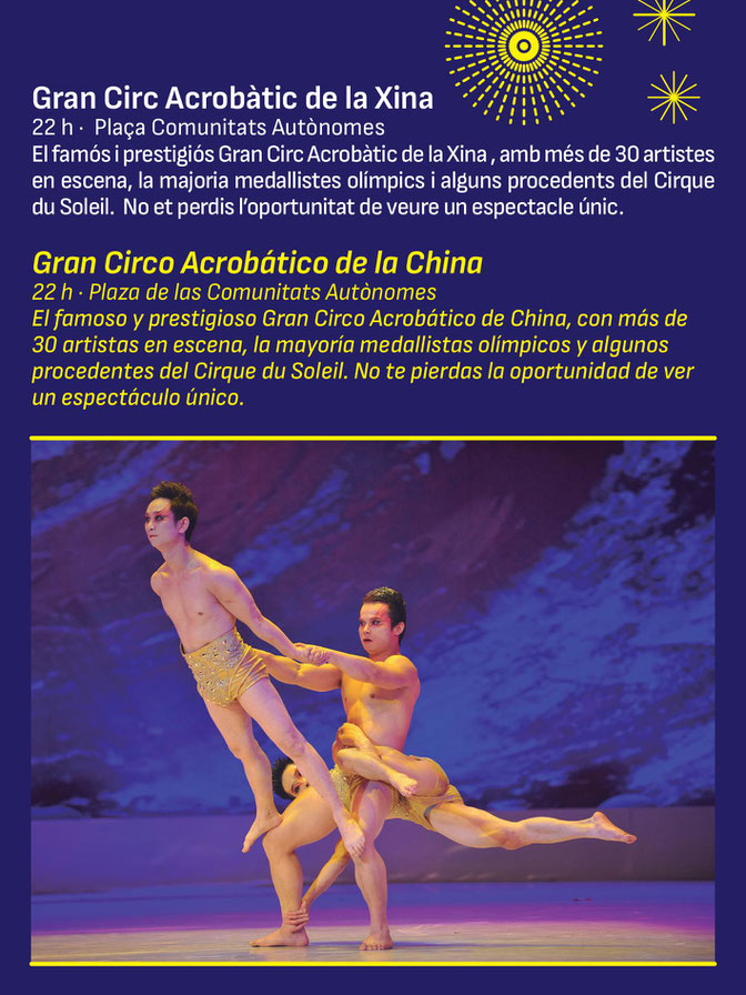 Programa de las Nits Daurades de Salou Fiestas