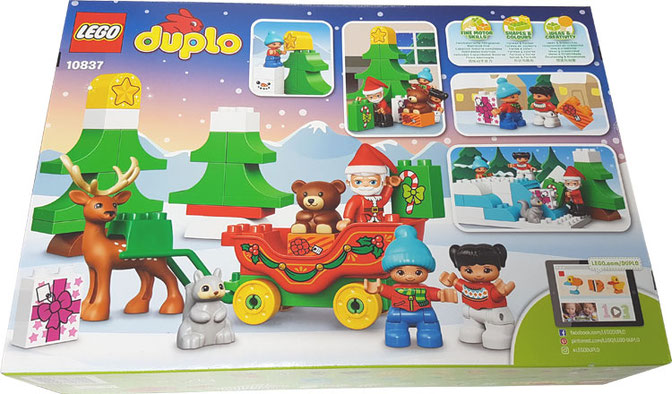 Lego Duplo Winterspaß mit dem Weihnachtsmann, duplo winterspass mit dem weihnachtsmann