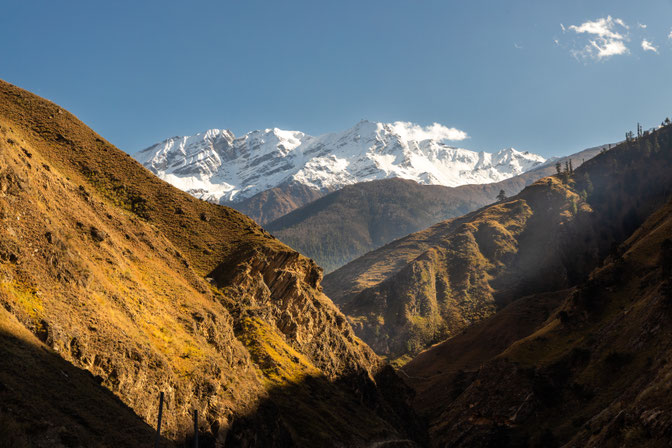 vallée du haut mustang - trekking cnv