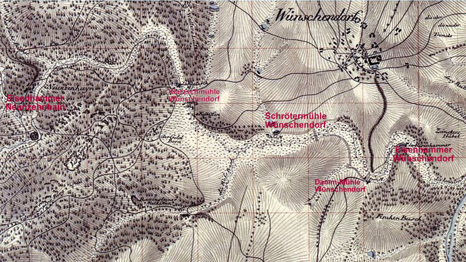 Bild: Wünschendorf Erzgebirge Eisenhammer Neunzehnhain