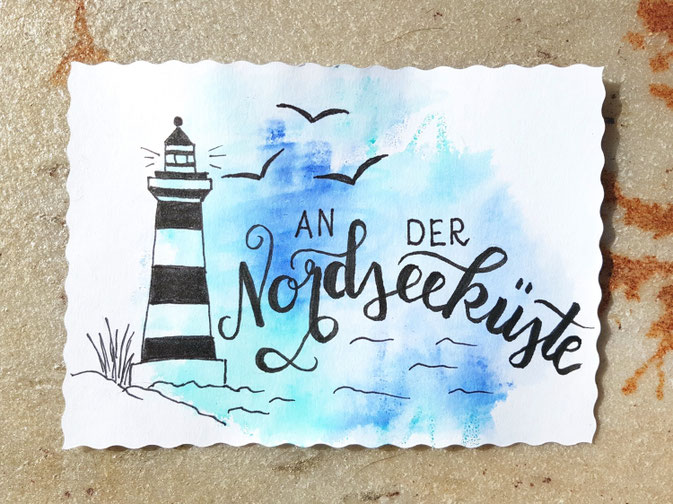 Letter Lovers fraulitzi: Handlettering an der Nordseeküste