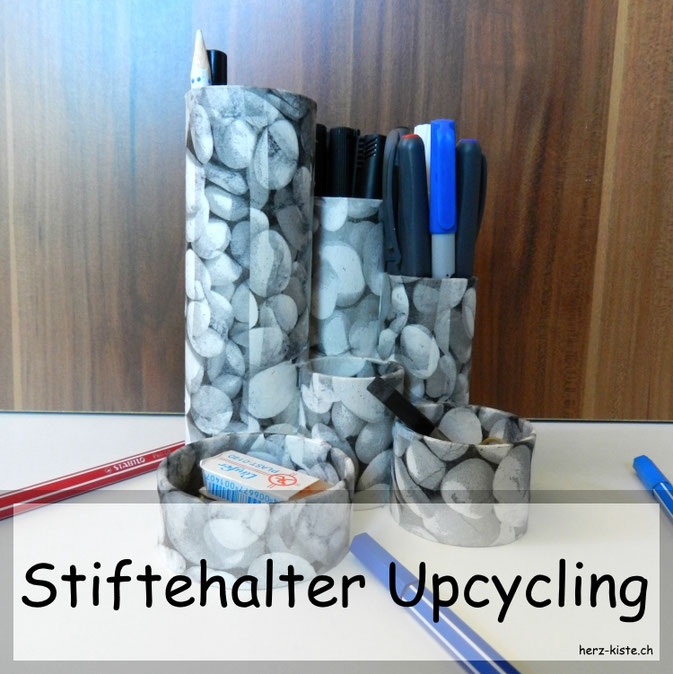 Stiftehalter Upcycling Titelbild
