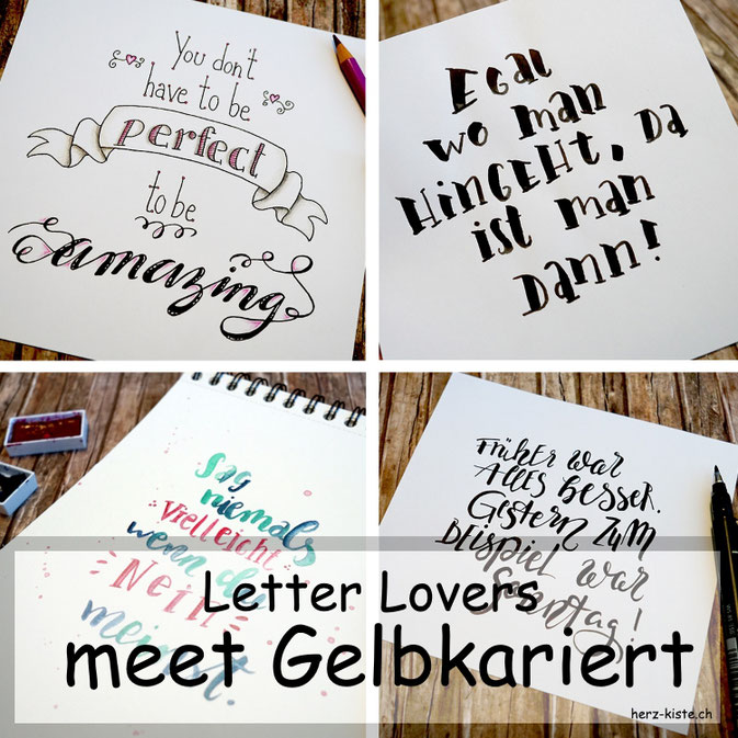 Letter Lovers: Gelbkariert zu Gast - Titelbild