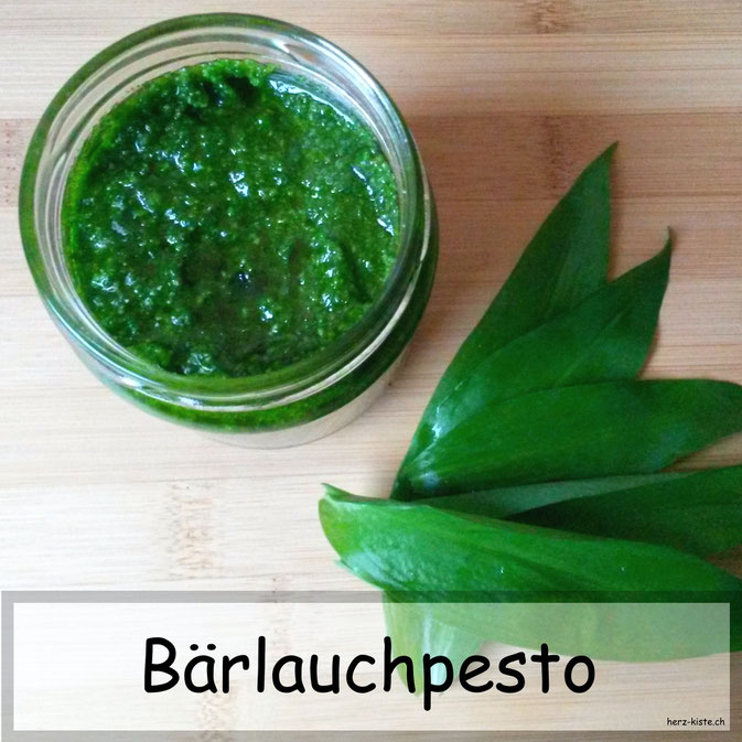 Rezept für ein selber gemachtes Bärlauchpesto