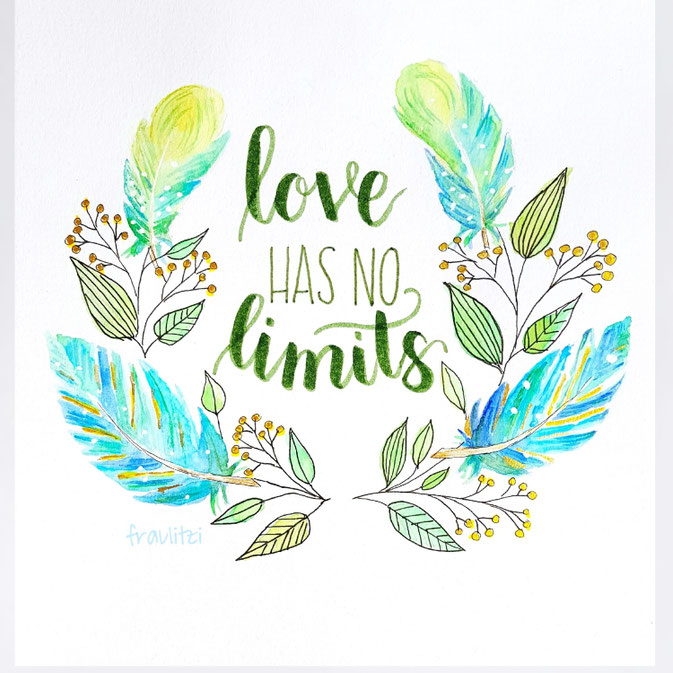Letter Lovers fraulitzi: Handlettering Love has no limits