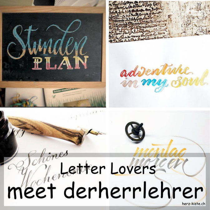 Letter Lovers in der Herz-Kiste: derherrlehrer zu Gast