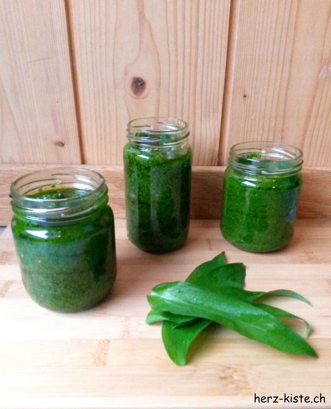 Bärlauchpesto selbermachen