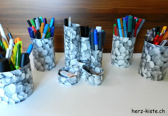 Stiftehalter Upcycling - DIY Anleitung
