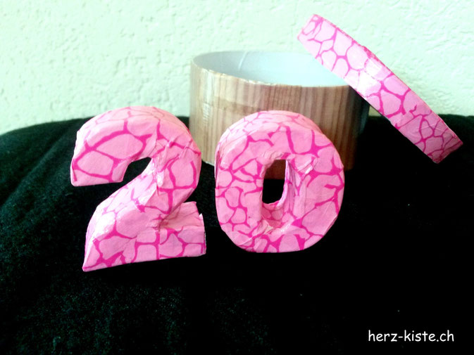 Geschenkbox 20. Geburtstag