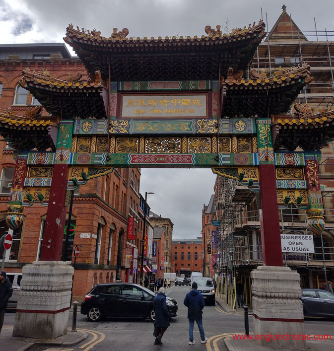 Sehenswürdigkeiten und Reisetipps für Manchester: Chinatown Manchester