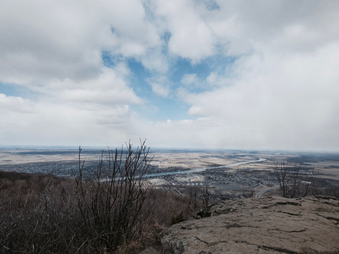 Au sommet du St-Hilaire.