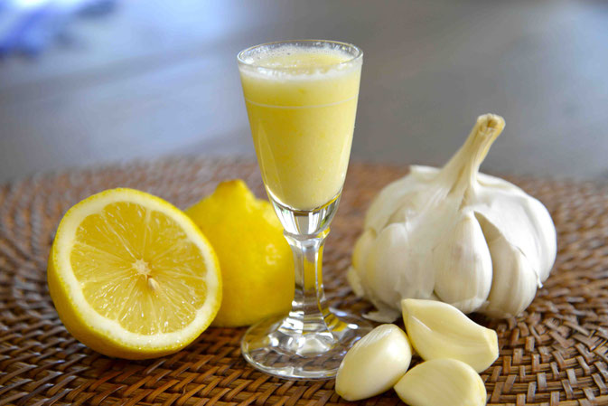 Knoblauch-Zitronen-Elixir