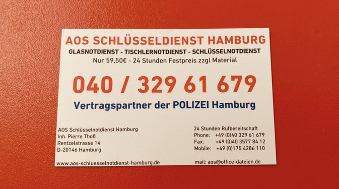 Glasnotdienst - Tischlernotdienst - Schlüsselnotdienst 
