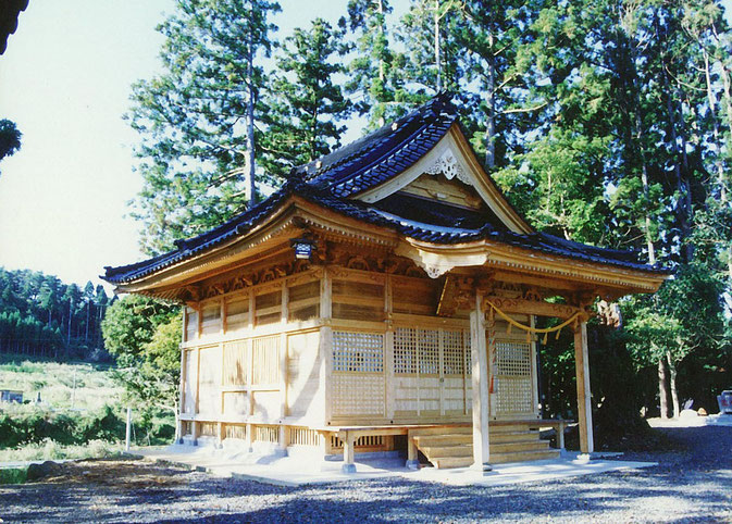 菅原神社(平成４年　穴水町）