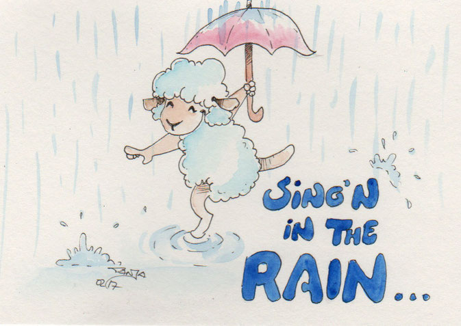 365-Tage-Doodle-Challenge - Stichwort: Regenschirm