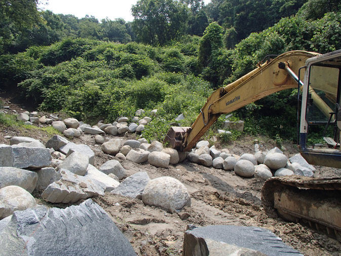 備中青みかげ採石場(丁場)