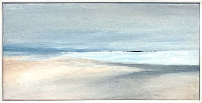 O.T. 20 x 40 cm Acrylauf Leinwand