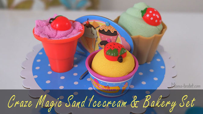 magic sand test, craze magic sand test, Craze Magic Sand "Icecream & Bakery"