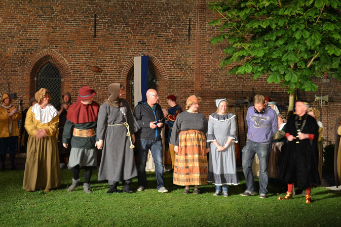 van links naar rechts: Annemiek Schuyn, Kees van de Streek, Freek van der Heide, Marien Pruis, Anne-Marie van Hout, Dirma Speldekamp, Bart Pruis, Joop Zwart