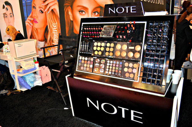 Kosmetik von NOTE auf der Beauty Düsseldorf