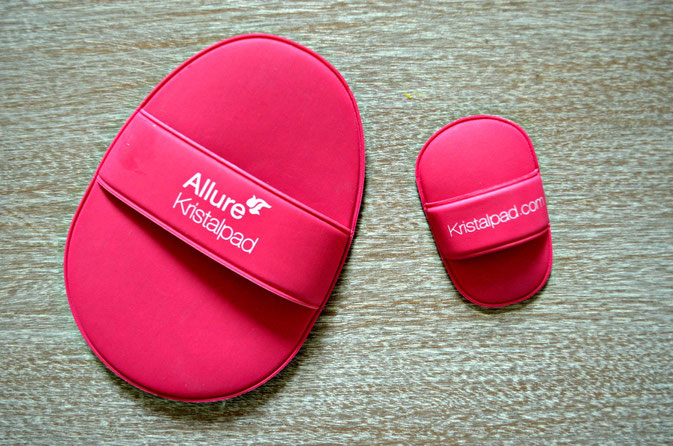 Kristalpad Halterung in pink