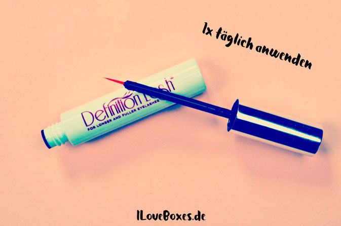 Wimpernserum im Test