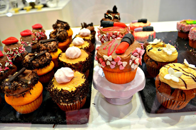 Cupcakes auf der Beauty Düsseldorf