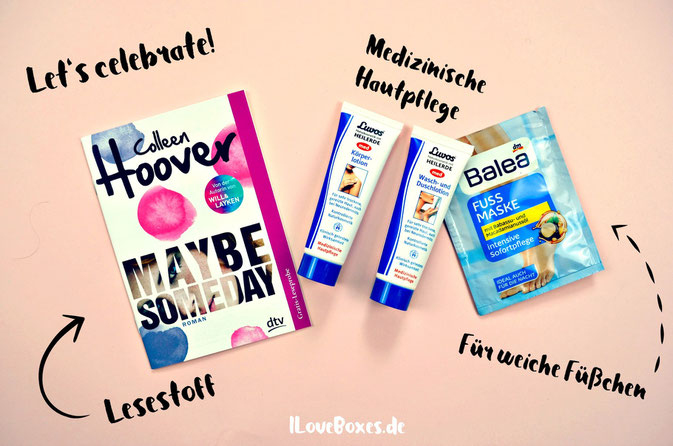 Kosmetik Produkte aus der Pinkbox