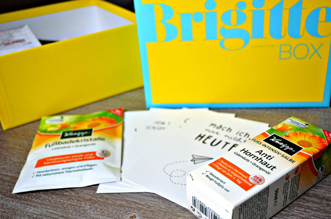 Brigitte Box April 2016 Inhalt