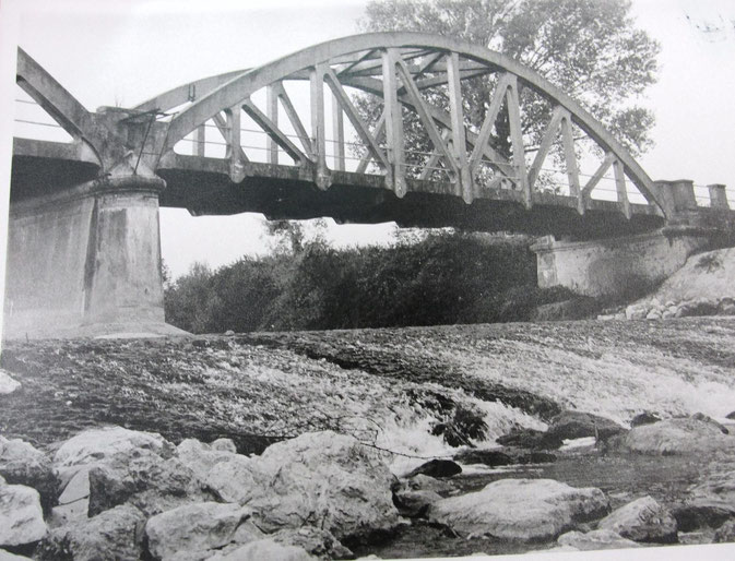 Ponte con arcate in ferro, 1934-1984 (foto Vera Piccinelli)