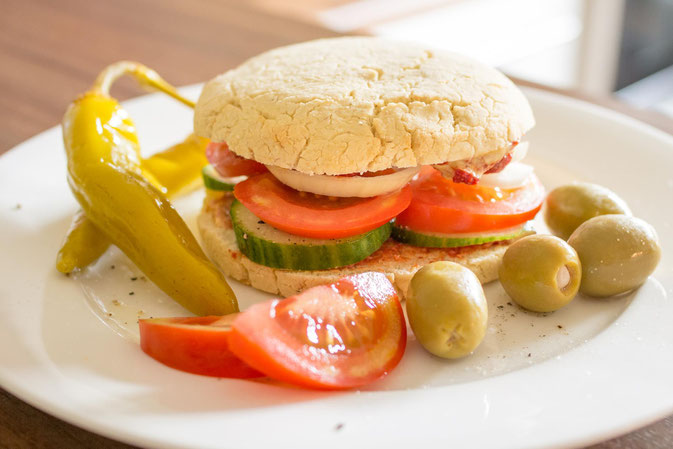 Glutenfreies Fladenbrot (Vegan)