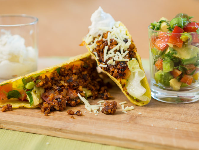 Veganer Auberginen-Salat