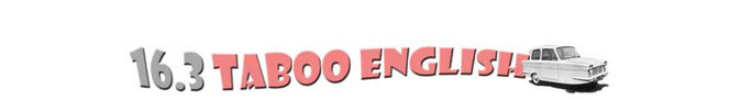 16.3 Taboo English