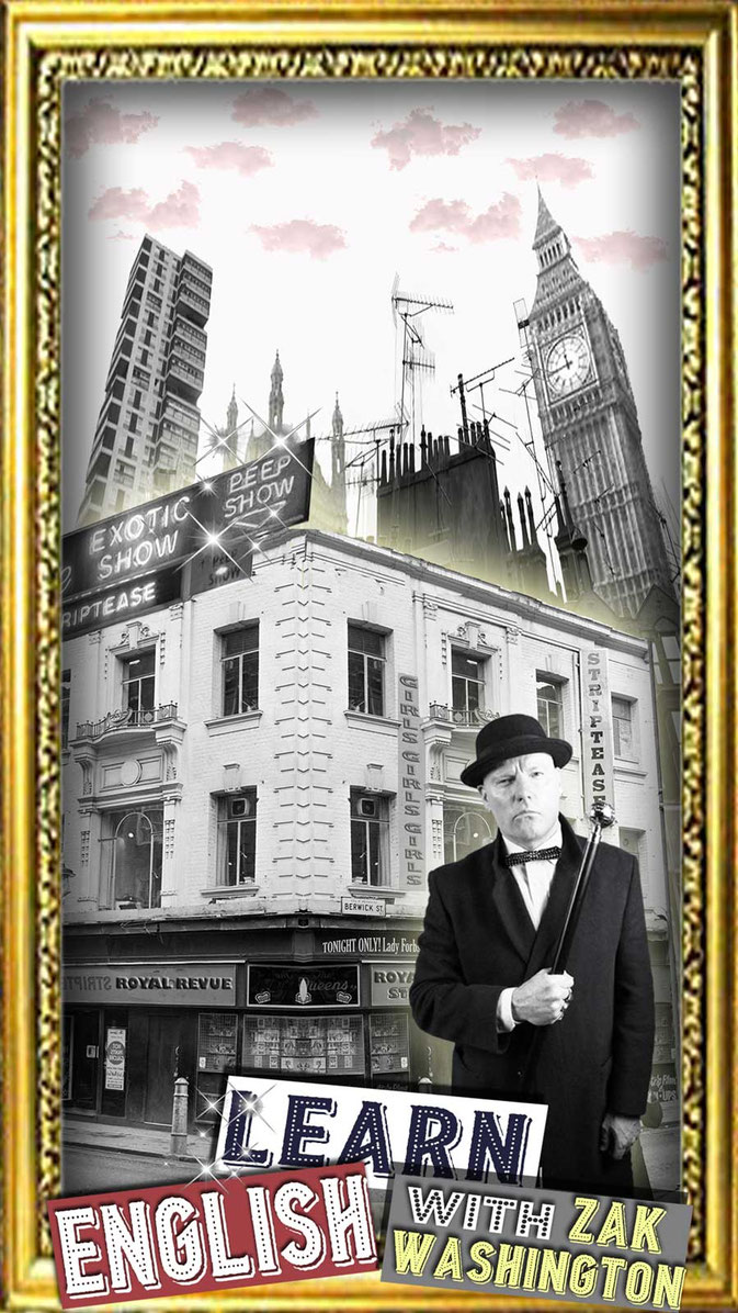 Zak Washington outside a Berwick Street nightclub in Soho, London. 