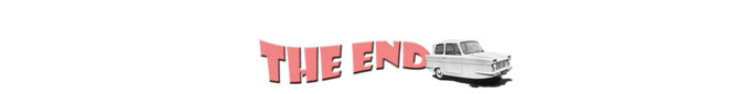 The End graphic with logo