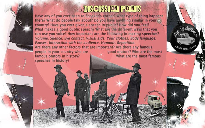 EFL classroom discussion points - public speaking and presentations
