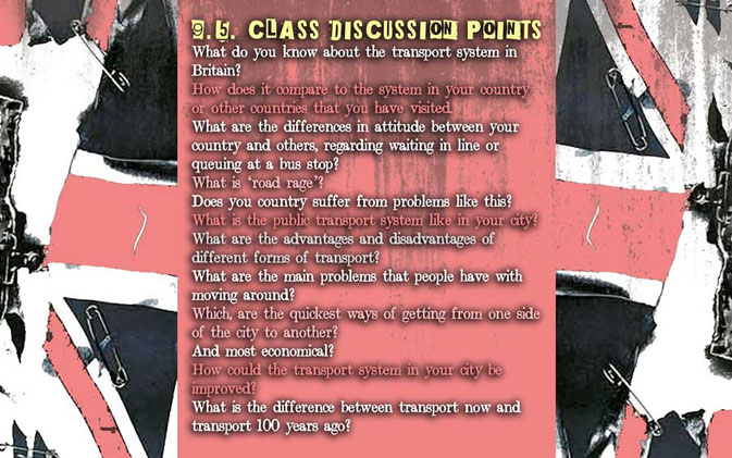 9.5 Class Discussion Points Transport. TEFL