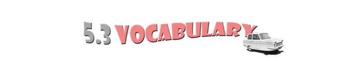 5.3 Vocabular