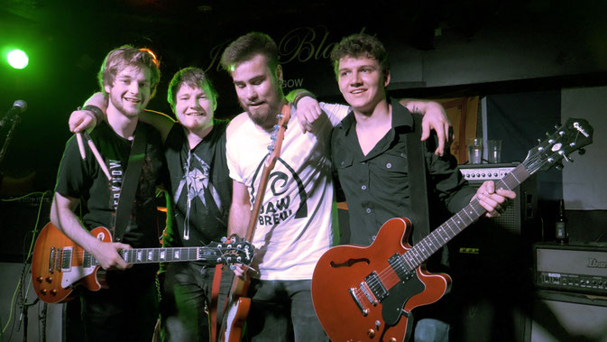 Nach dem Gig im Ivory Blacks