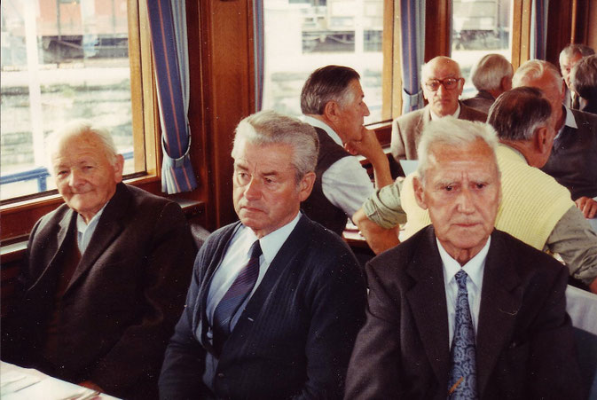 links Heinrich Streiff-Volz, rechts Hans Jenny-Bäbler