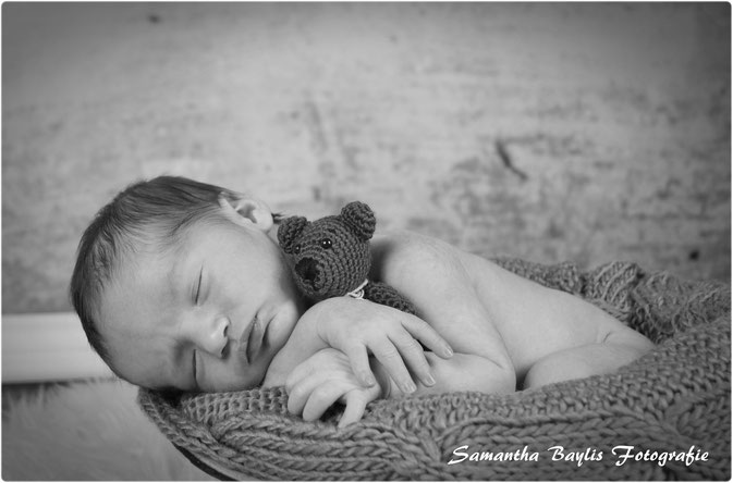 Neugeborene Fotografie Shooting Samantha Baylis