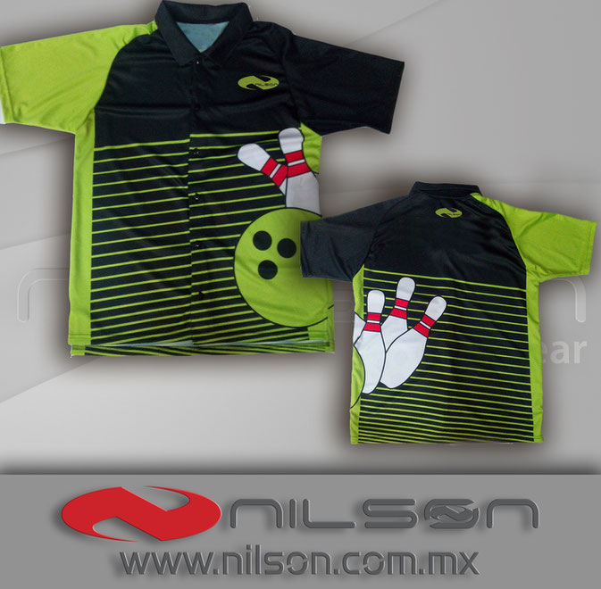 jersey boliche de botones sublimacion fullcolor nilson